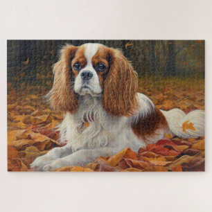 Puzzle Cavalier King en automne Feuilles automne Inspirat