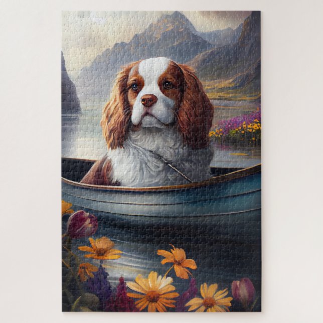 Puzzle Cavalier King sur une rame : une aventure Pittores (Vertical)