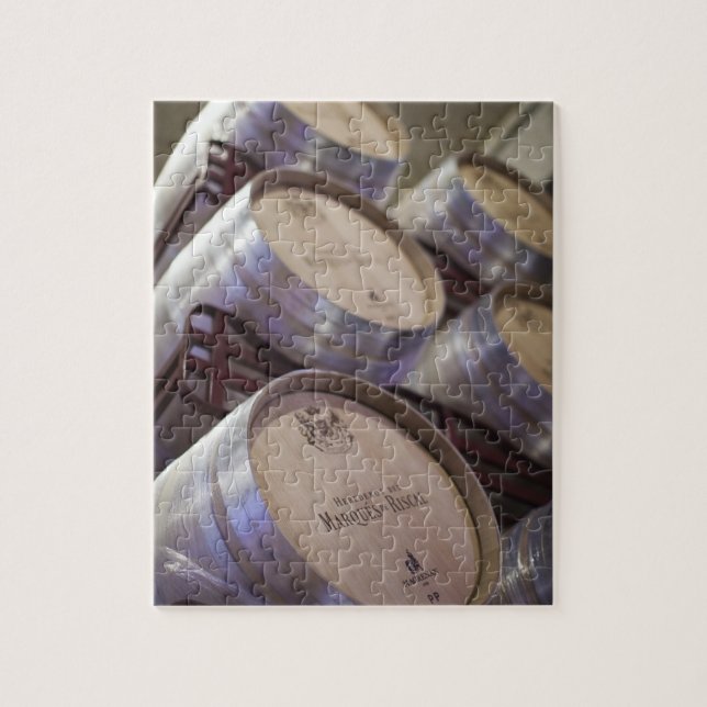 Puzzle Cave de la bodega Marques de Riscal, chai (Vertical)