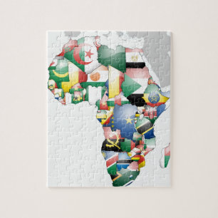 Puzzle Célébration de la diversité africaine : couleurs d