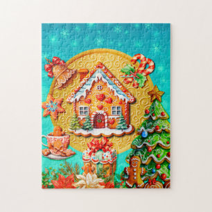 Puzzle Célébrations avec mes pains d'épices de Noël perso