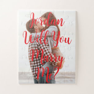 Puzzle 'Célébrons notre amour ?' Cadeau de proposition ph
