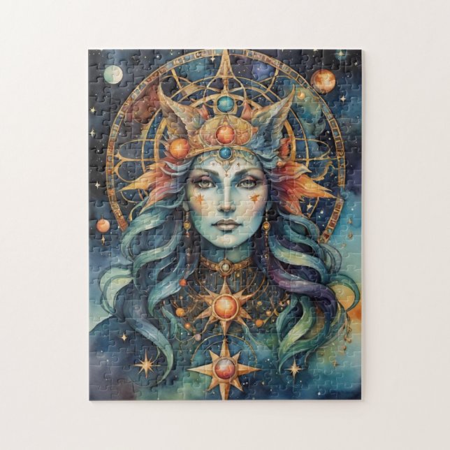Puzzle Celestial Star Goddess Mystical Alchemy (Vertical)
