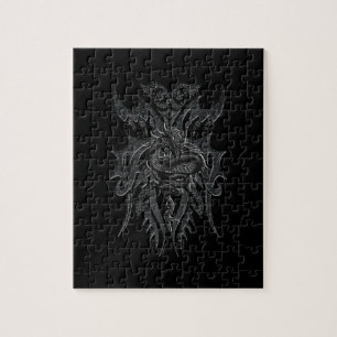 Puzzle celtique de dragon