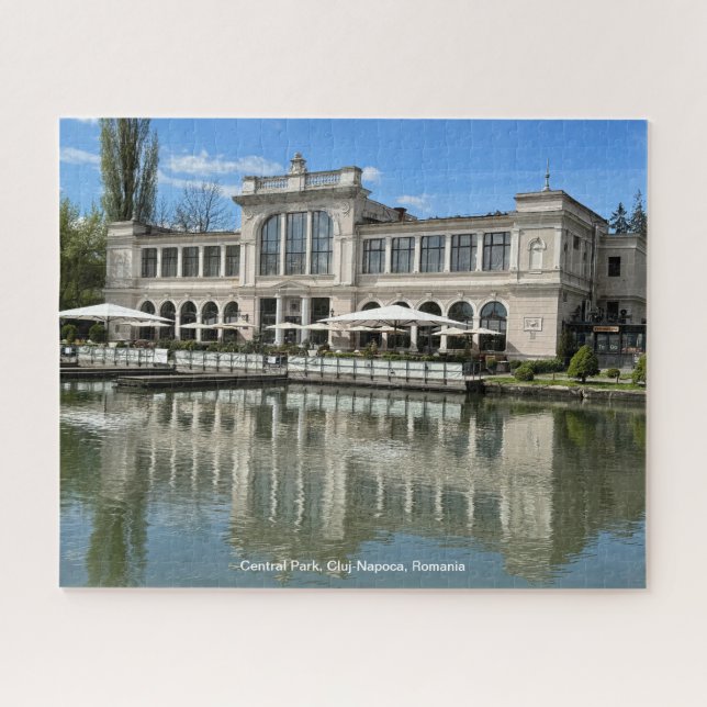 Puzzle Central Park, Cluj-Napoca, Roumanie sur un (Horizontal)