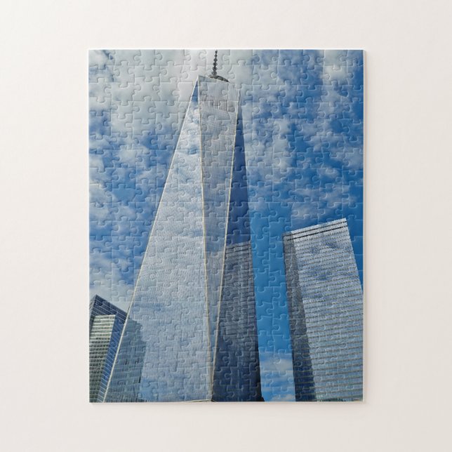 Puzzle Centre de commerce mondial de New York. (Vertical)