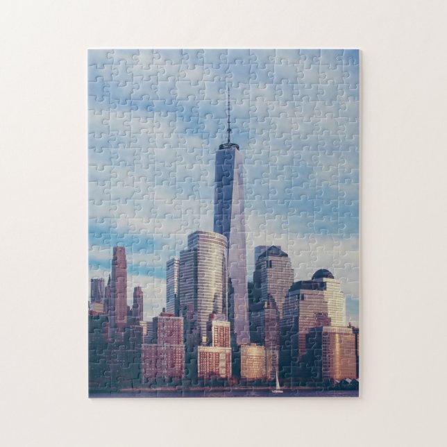 Puzzle Centre de commerce mondial de New York. (Vertical)
