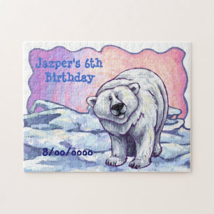 Puzzle Centre de la fête de l'ours polaire