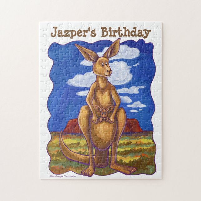Puzzle Centre du parti Kangaroo (Vertical)