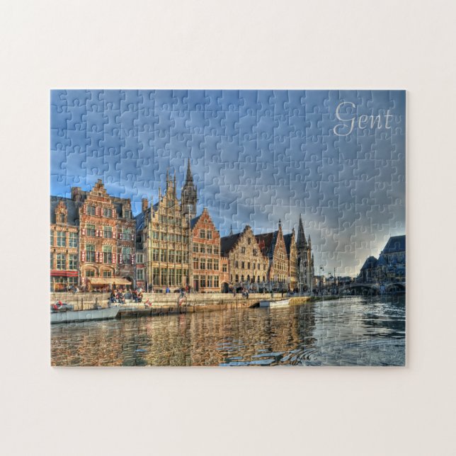Puzzle Centre historique de Gand, Belgique (Horizontal)