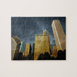 Puzzle Centre-ville Chicago Illinois Skyline Jigsaw Puzzl