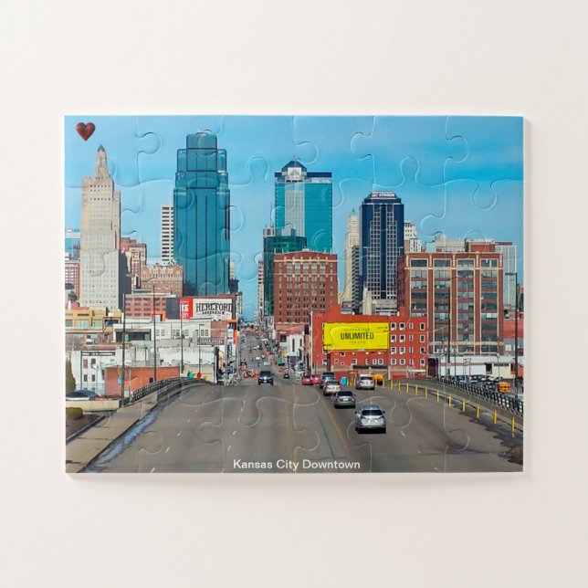 Puzzle Centre-ville de Kansas City (Horizontal)