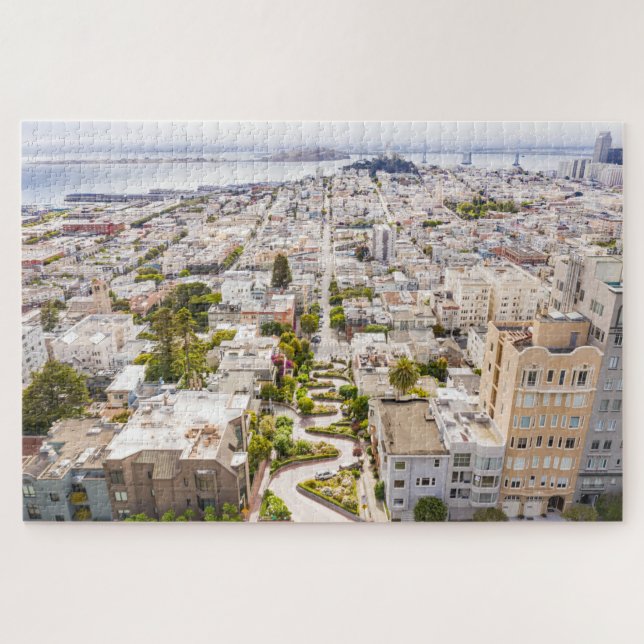 Puzzle Centre-ville de San Francisco Californie Jigsaw Pu (Horizontal)