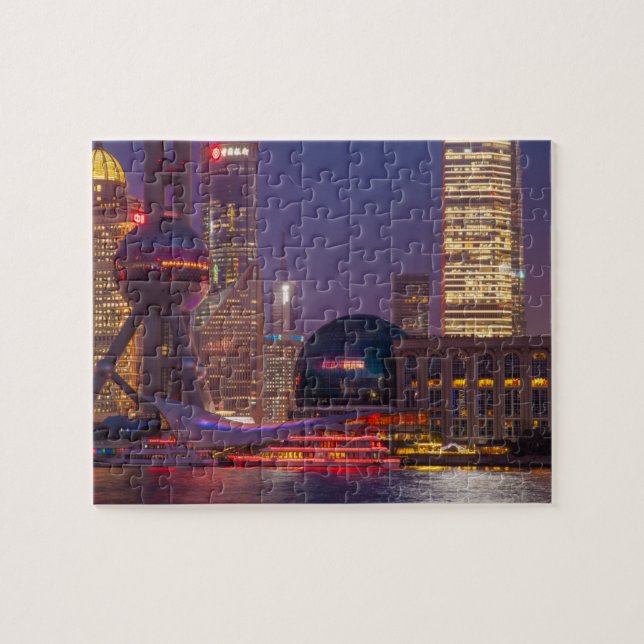 Puzzle Centre-ville de Shanghai, Chine (Horizontal)