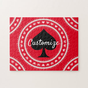 Puzzle Cercle Coeurs Black Spade Thunder_Cove