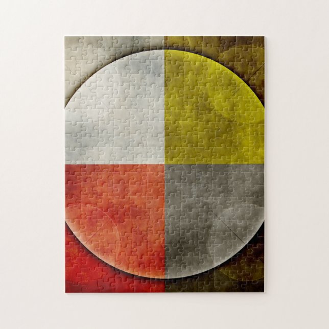 Puzzle Cercle sacré de Natif américain (Vertical)