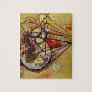 Puzzle Cercles Abstraits Kandinsky