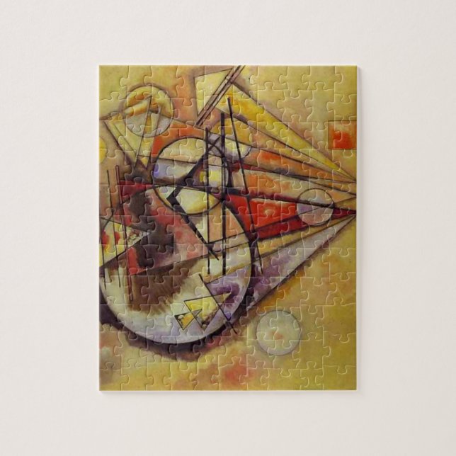 Puzzle Cercles Abstraits Kandinsky (Vertical)