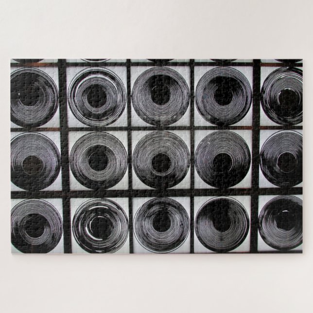Puzzle cercles de bouteilles (Horizontal)