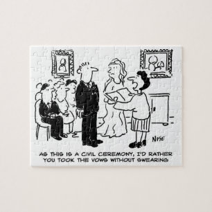 Puzzle Cérémonie de mariage civil à l'état civil