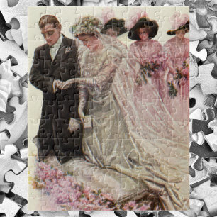 Puzzle Cérémonie de mariage victorien vintage de la marié