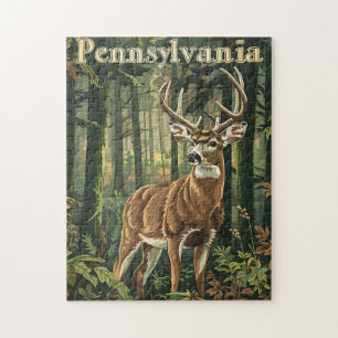 Puzzle Cerf de Pennsylvanie