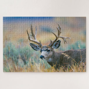 Puzzle Cerf mulet mâle Parc national de Grand Teton Wyo