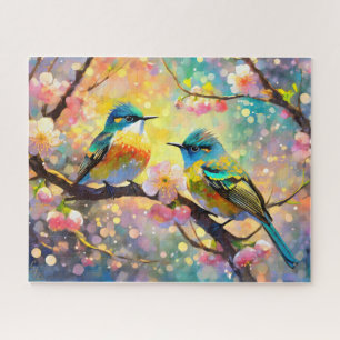 Puzzle Cerisier Imaginaire Sunrise Songbirds