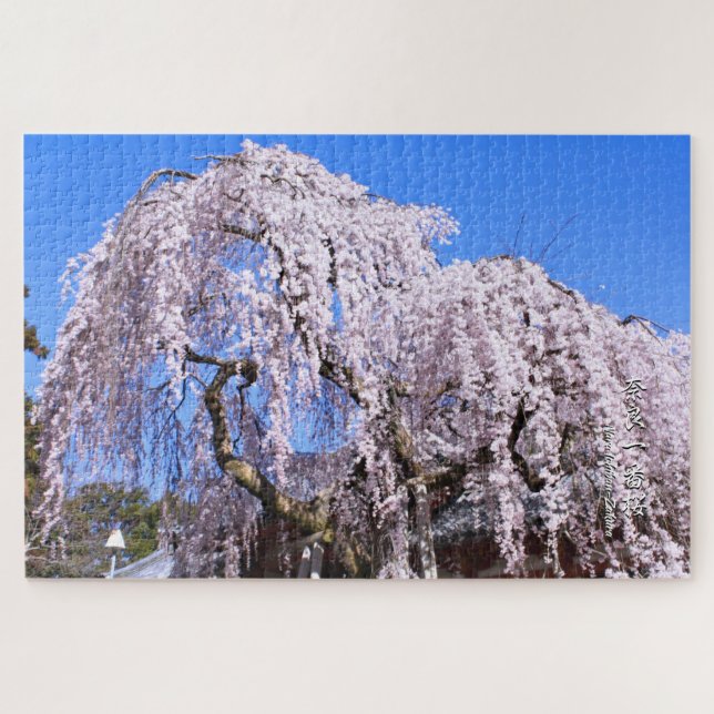 Puzzle Cerisier pleureur ("Nara Ichiban-Zakura") (Horizontal)