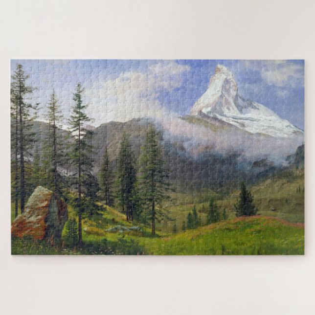 Puzzle Cervin, Albert Bierstadt (Horizontal)