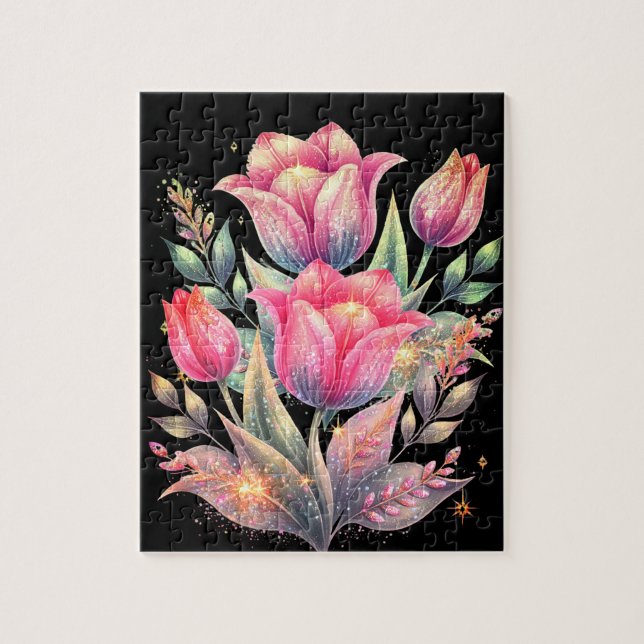 Puzzle Ces Superbes Tulipes (Vertical)