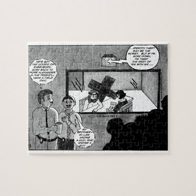 Puzzle cesare borgia le serait un casse-tête (Horizontal)