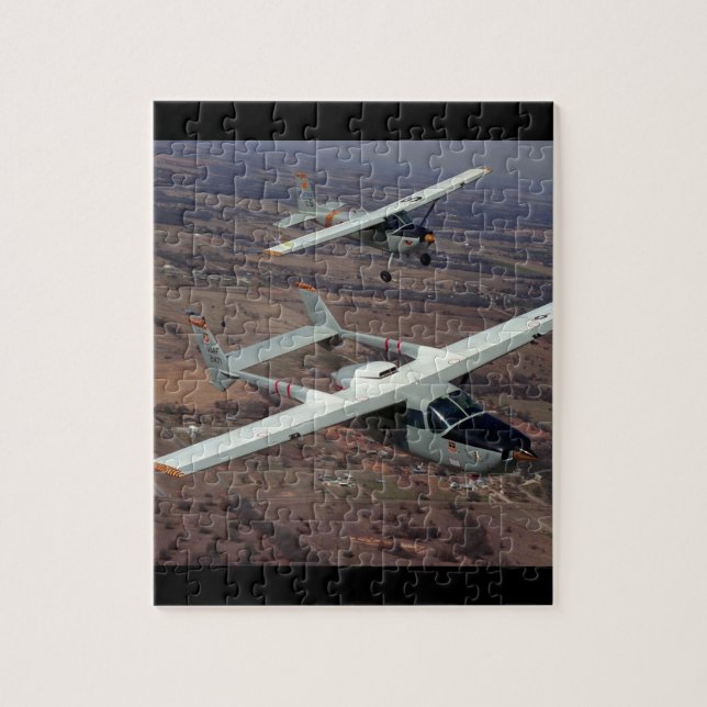 Puzzle Cessna 337, aviation 1967 and_Classic (Vertical)