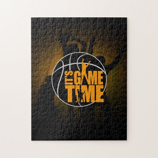 Puzzle C'est l'heure du jeu - Jaune (Vertical)