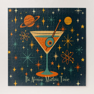 Puzzle C'est l'heure du Martini Atomique Étoiles Cosmique