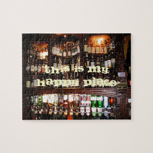 Puzzle C'est mon endroit heureux (Horizontal)