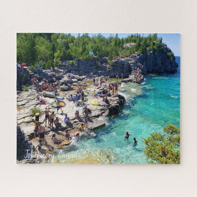 Puzzle C'est Tobermory - Canada (Horizontal)
