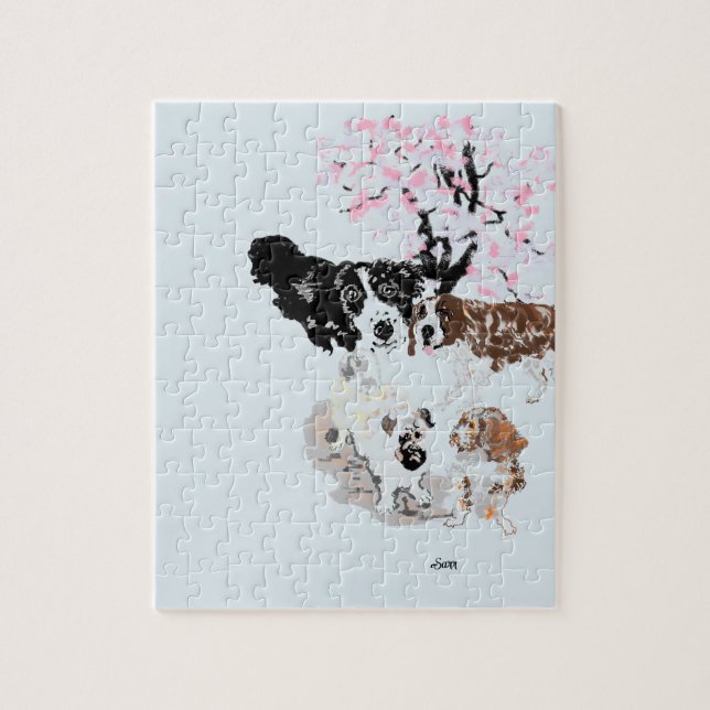 Puzzle : C'est un Doggie, Chien World (Vertical)