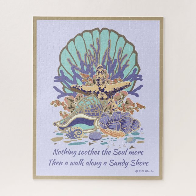 Puzzle C'est un objet de Shore Thing Art Imprimer 2 (Vertical)