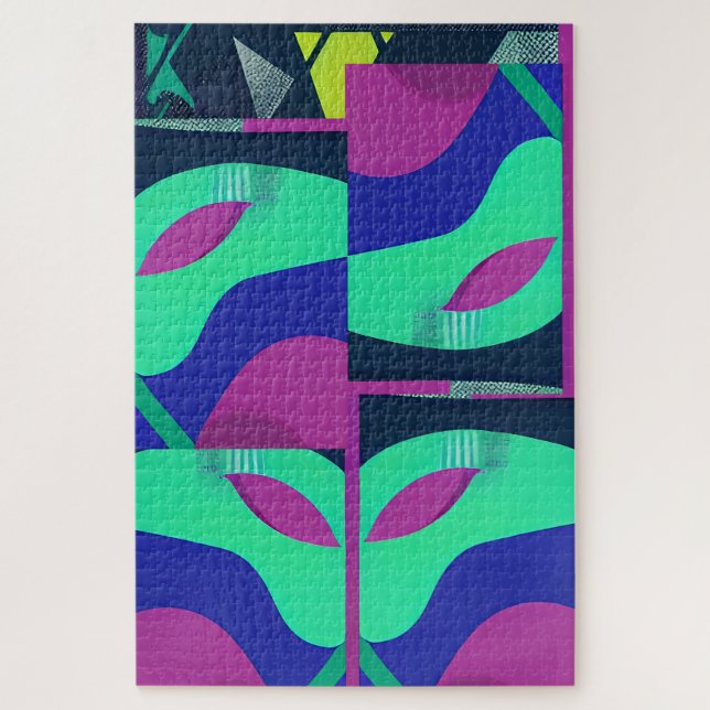 Puzzle Cette nouvelle vague de mascarade de Memphis (Vertical)
