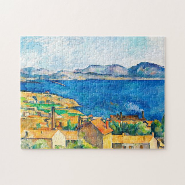 Puzzle Cezanne : La baie de Marseille, vue de L'Estaque (Horizontal)