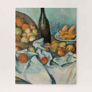 Puzzle Cezanne Panier de Pommes Peinture Impressionniste