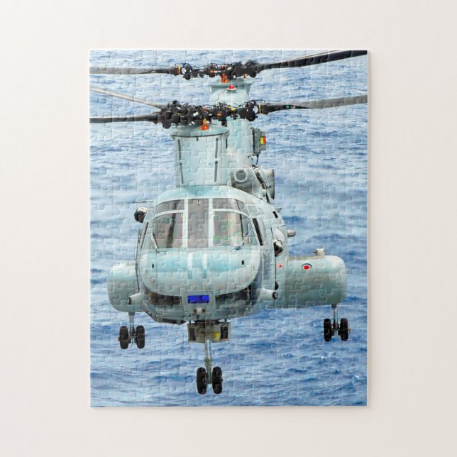 Puzzle CH-46E SEA KNIGHT (11x14 INCH) (Vertical)