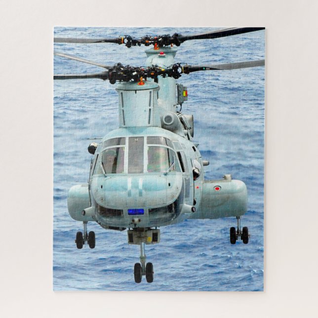 Puzzle CH-46E SEA KNIGHT (16x20 INCH) (Vertical)