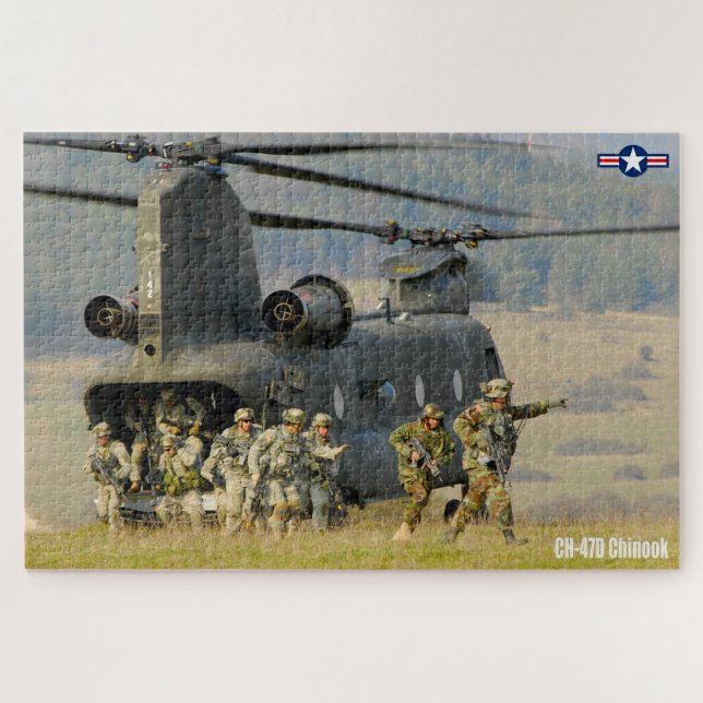 Puzzle CH-47D CHINOOK (20x30 INCH) (Horizontal)