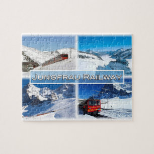 Puzzle CH Suisse - Chemin de fer Jungfrau