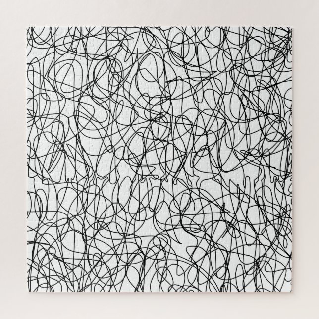 Puzzle Chaîne sans fin : Symphonie de texture tissée (Vertical)