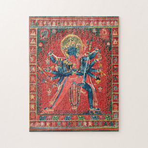 Puzzle Chakrasamvara Et Consort Vajravarahi