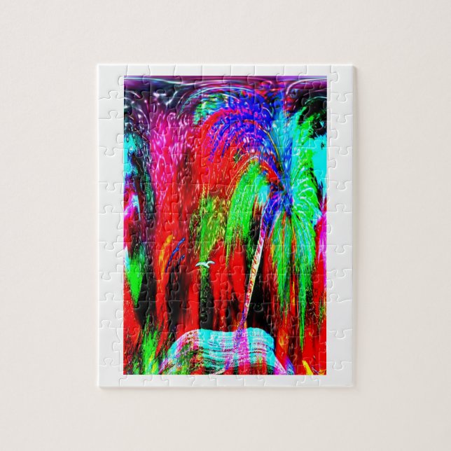 Puzzle Chaleur tropicale (Vertical)