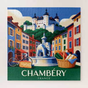 Puzzle Chambéry France Ville Alpine Voyage